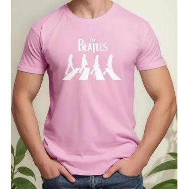 Imagem de Camiseta Camisa Feminina Masculina Adulto Algodão Banda de Rock The Be