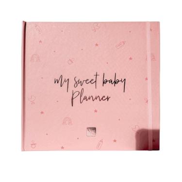 Imagem de My Sweet Baby Planner Agenda Completa Cuidados Infantis Rosa