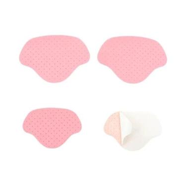 Imagem de Protetores De Calcanhar Adesivos 4 Peças, Reparador De Furos Em Calçad