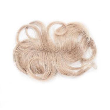 Imagem de Aplique Prótese Raiz 30% Humano 70% Fibra Loiro Natural 16 - C&C Shop