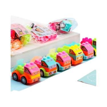 Imagem de Brinquedos De Construção De Carros Em Blocos De Montar DIY Para Crianç