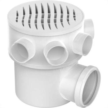 Imagem de Corpo Caixa Sifonada Tigre 10 X 14 X 50 Redonda Com Grelha Girafacil 5