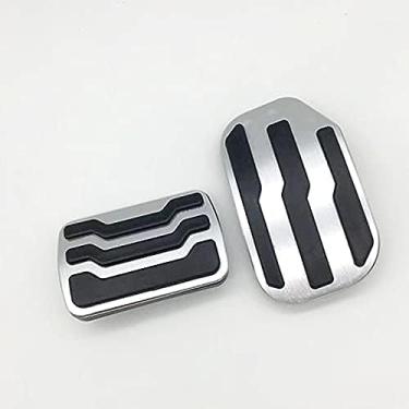 Imagem de Capa de pedal, para Ford Raptor F 150 F150 F 150 2015-2019, na MT Alumínio Car Pedal Pedal de Combustível Acelerador de Combustível Acessórios de Cobertura de Pedal de Freio, em 2 peças