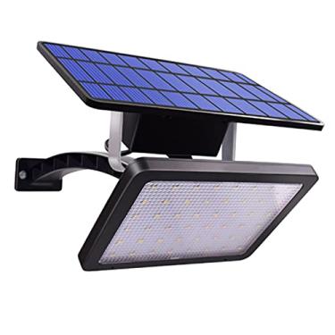 Imagem de Luzes Solares 48 Leds Lâmpada de Iluminação Paisagem Movida a Energia Solar Jardim Pátio Parede Instalação Separada Led