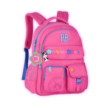 Imagem de Mochila Costas Rebecca Bonbon Escolar Passeio Meninas Rosa