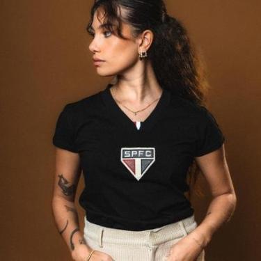 Imagem de Camisa São Paulo Retrô 1948 Feminina-Feminino