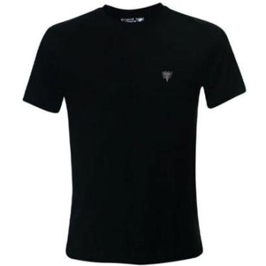 Imagem de CAMISETA CAVALERA SLIM ÁGUIA COM GLITTER PRETA MASCULINA-Masculino