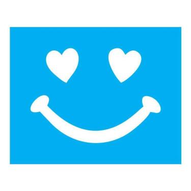 Imagem de Stencil Tamako Smile - 20X25Cm - Ref B731