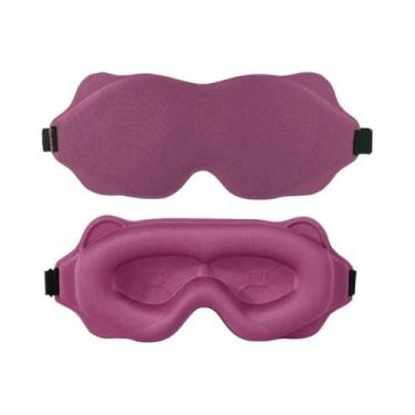Imagem de Máscara De Dormir 3D Em Espuma De Memória Macia, Acessório Para Dormir