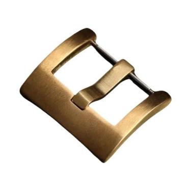 Imagem de Fivela De Cobre Puro Oxidado Vintage 18MM 20MM 22MM 24MM 26MM Para Pul