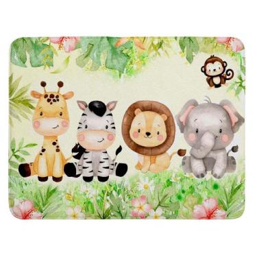 Imagem de Tapete Tatame Quarto Infantil Criança Bebe Menino Menina Macio 1,00x1,