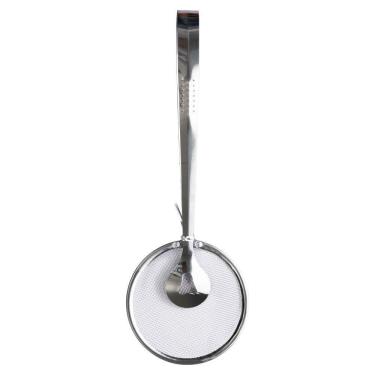 Imagem de Escumadeira De Fritura Em Inox Pegador Escorredor Para óleo