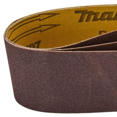 Imagem de Conjunto Cinta Lixa 610 X 76 Mm A180 - Com 3 Peças Makita