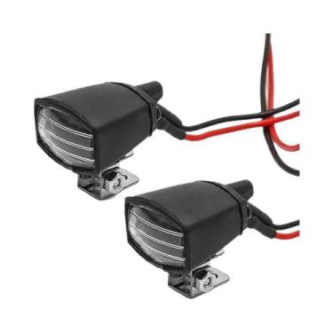 Imagem de Kit De Atualização De Faróis Redondos LED Para 1/10 Crawler Traxxas TR