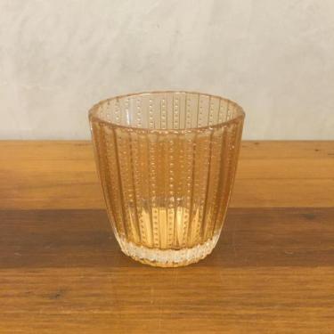 Imagem de Porta Vela Em Vidro Agar L'Hermitage - Pç, Âmbar