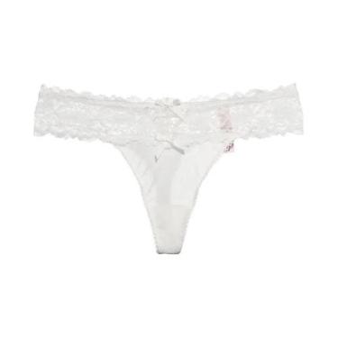 Imagem de Calcinhas G String De Renda Com Cintura Baixa Para Mulheres, Lingerie 