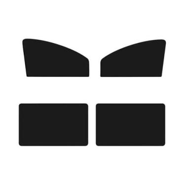 Imagem de Protetor Solar Magnético Para Carro Com Proteção UV, Cortina De Janela