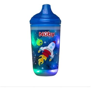 Imagem de Copo De Transição Bico De Silicone 240ml Infantil Bebê Nûby - Nuby, Az