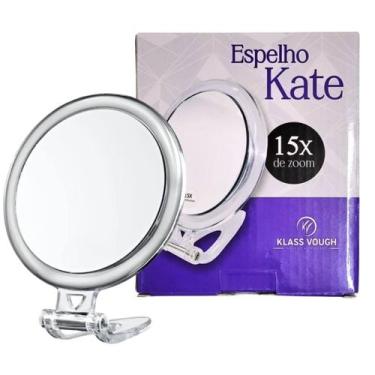 Imagem de Espelho Kate Duplo Aumento 15x com Suporte para Mesa Klass Vough