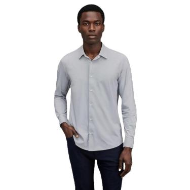 Imagem de Camisa Enxuto Malha Jacquard Reserva-Masculino