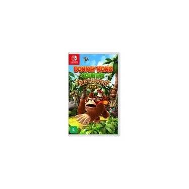 Imagem de Jogo Donkey Kong Country Returns HD, Nintendo Switch - NT000019NSW