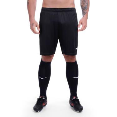 Imagem de Shorts de Futebol Mizuno Morelia Masculino, Preto, GG
