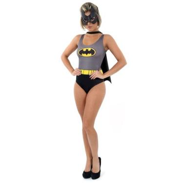 Imagem de Fantasia Body Batman Feminino Adulto - Dc comics, UNICA, PP