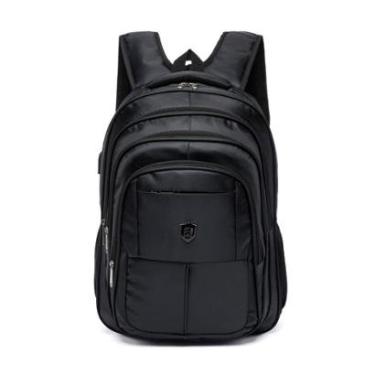 Imagem de Mochila Masculina Executiva Reforçada Trabalho Moderna Espaçosa 18 Litros-Masculino