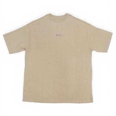 Imagem de Camiseta RVCA Pivot - Areia (Oversize)-Masculino