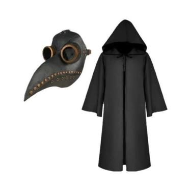 Imagem de Roupa de Halloween Adulto e Infantil - Robes com Capuz, Máscaras e Ace