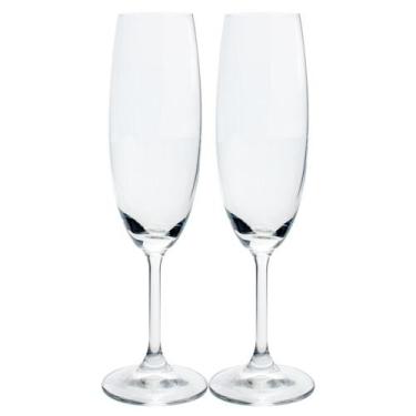 Imagem de Jogo de 2 taças Champanhe Anna cristal 220ml -Bohemia - Crystal Bohemi