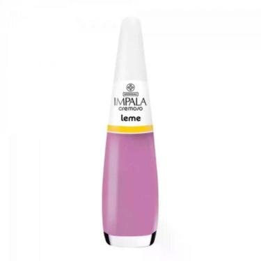 Imagem de Impala Esmalte Leme Cremoso 7,5ml  Cobertura Perfeita e Longa Duração