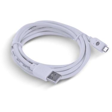 Imagem de Cabo Usb Micro Usb 2m Branco - VINIK