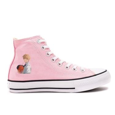 Imagem de Tênis Star Novo Modelo Estampado Unissex Cano Alto Denji - All Bots, R