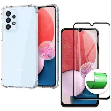 Imagem de Kit Capinha Anti Impactos + Película de Cerâmica para Samsung Galaxy A