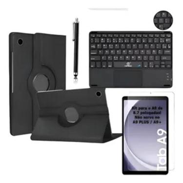 Imagem de Capa P/ Tablet Samsung A9 8.7' + Teclado + Caneta + Pelicula - Case