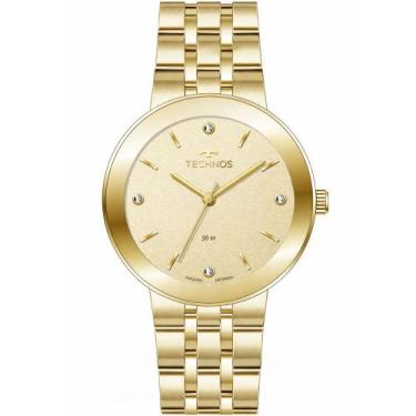 Imagem de Relógio Technos Feminino Brilho Dourado - 2035NFM/1X