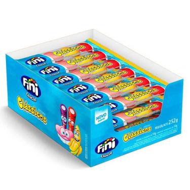 Imagem de Display Chiclete Fini Clássicos c/18 unid. de 14g cada