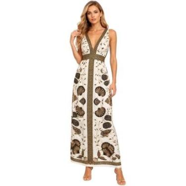 Imagem de Vestido Cropped Farm Rio Sonho de Concha-Feminino