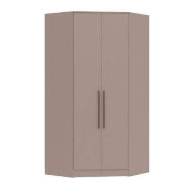 Imagem de Guarda-roupa Canto Closet com 2 Portas e 2 Gavetas Mdf Requinte+ - Móv