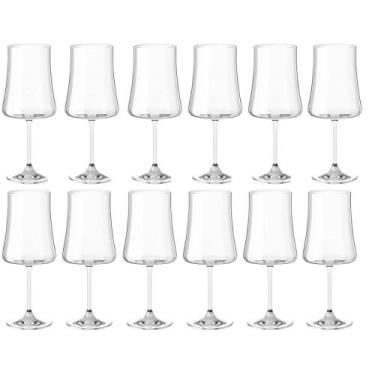 Imagem de Conjunto 12 Taças de Vinho Tinto 460ml Cristal Pleasure Haus Concept S