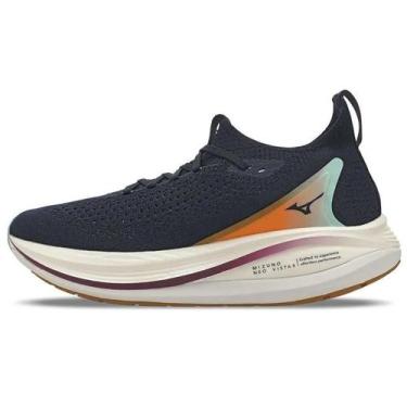 Imagem de Tênis mizuno neo vista 2 m, Azul marinho, Laranja, 40