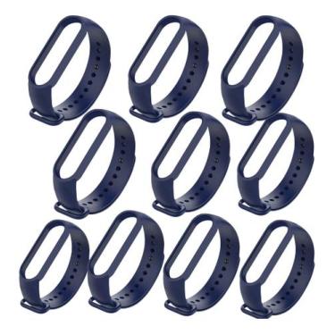 Imagem de Kit Atacado 10 Pulseiras Para Mband 5 E 6 Premium Original - 01Smart, 