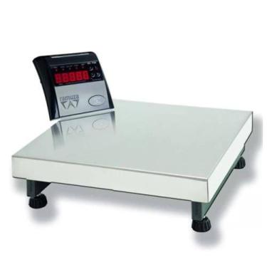 Imagem de Balança Plataforma Digital Comercial Industrial 150kg/20g + Bateria - 