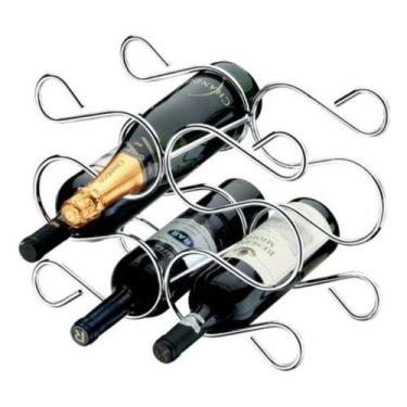Imagem de Adega De Vinho Suporte Organizador Para 6 Garrafas Decoração Adega Coz