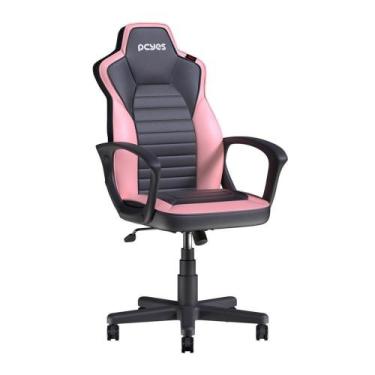 Imagem de Cadeira Gamer PCYes Mad Racer STI Turbo Candy Pink, Até 120kg, Recliná