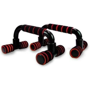 Imagem de Barra De Apoio Flexão De Braço Suporte Fixo Push Up - Top Total