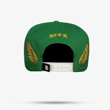 Imagem de Boné Blck Brasil Snapback New Wings Asas Brasil, Verde bandeira, Unico