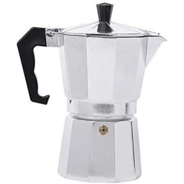 Imagem de Cafeteira Expresso Alumínio Luxo Tipo Italiana Para 9 Xic - Ke Home
