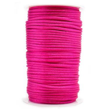 Imagem de Cordão de Cetim Rabo de Rato 4mm 100 Metros - artePunto, PINK